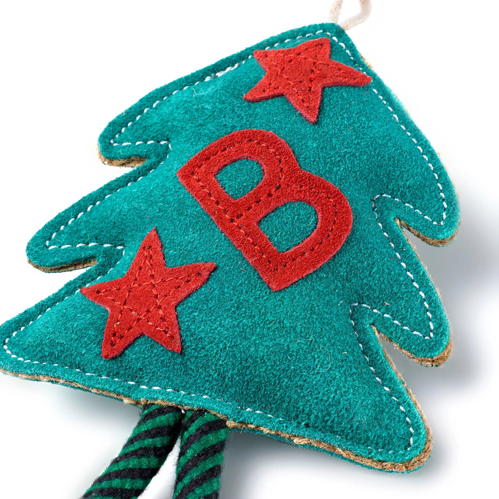 Bruce the Spruce dog toy