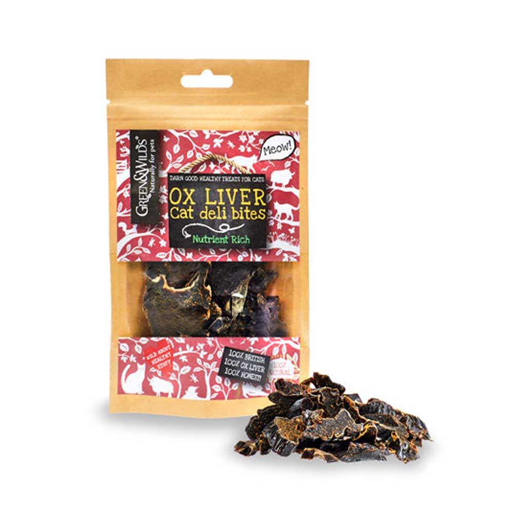 Ox Liver Deli Bites - Cat treats