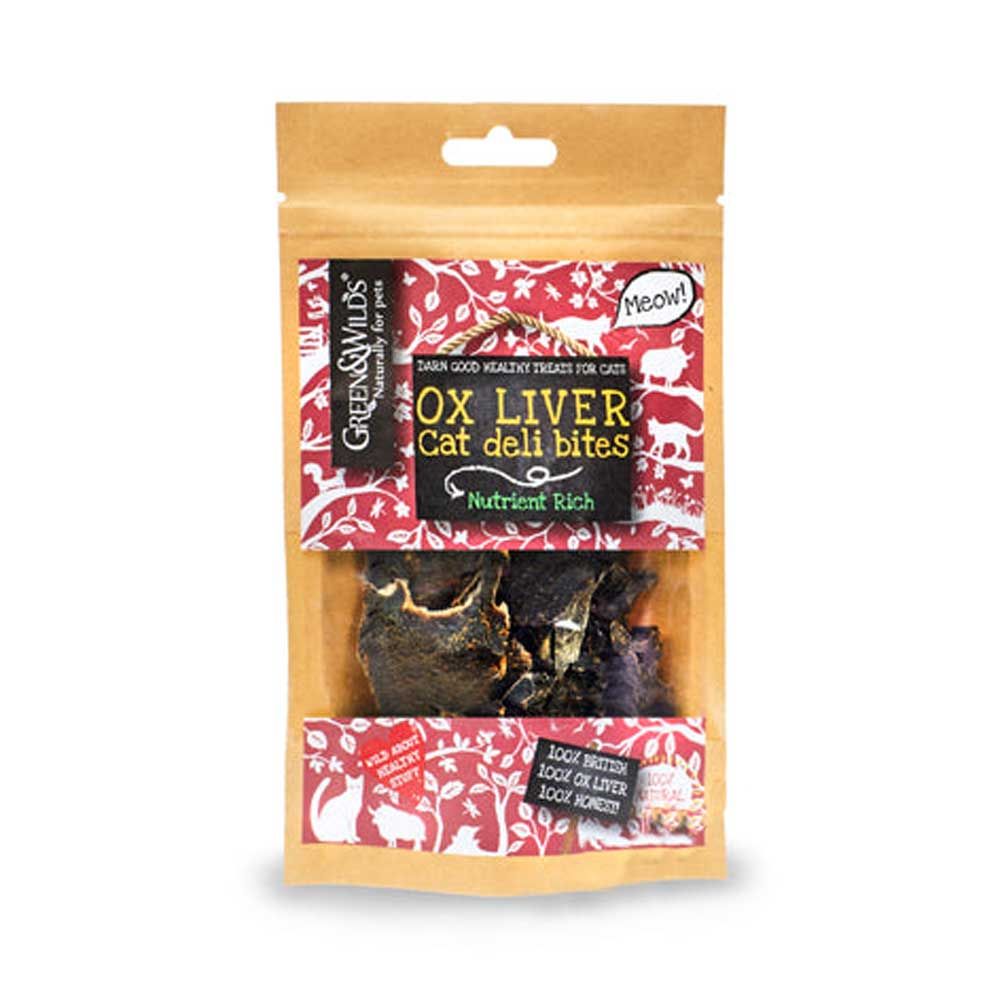 Ox Liver Deli Bites - Cat treats