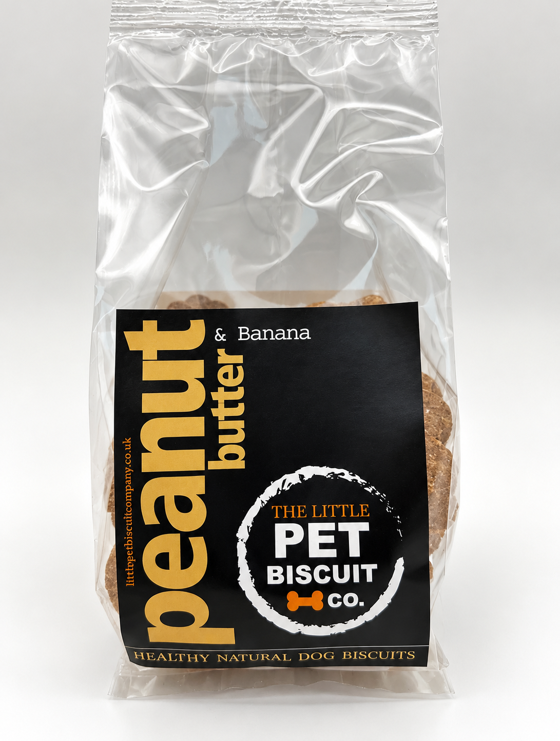 Peanut Butter & Banana Dog Biscuits
