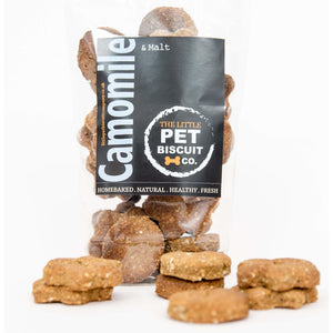 Camomile calming natural dog biscuits