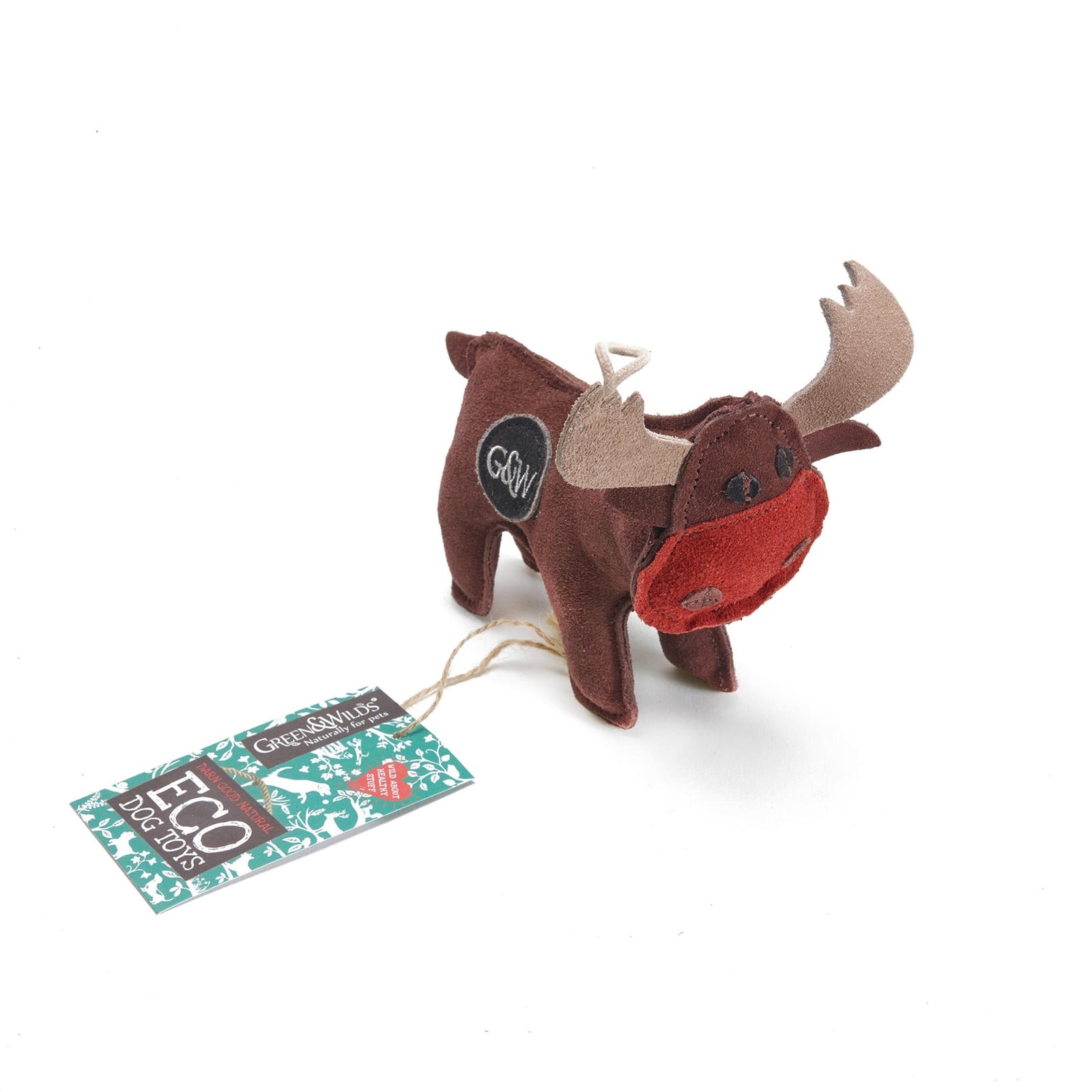 Rudy the Reindeer - eco dog toy