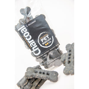 Handmade Charcoal & Aniseed dog biscuit