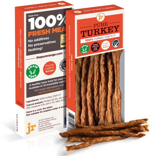 Turkey sticks - 100% pure meat dog treats