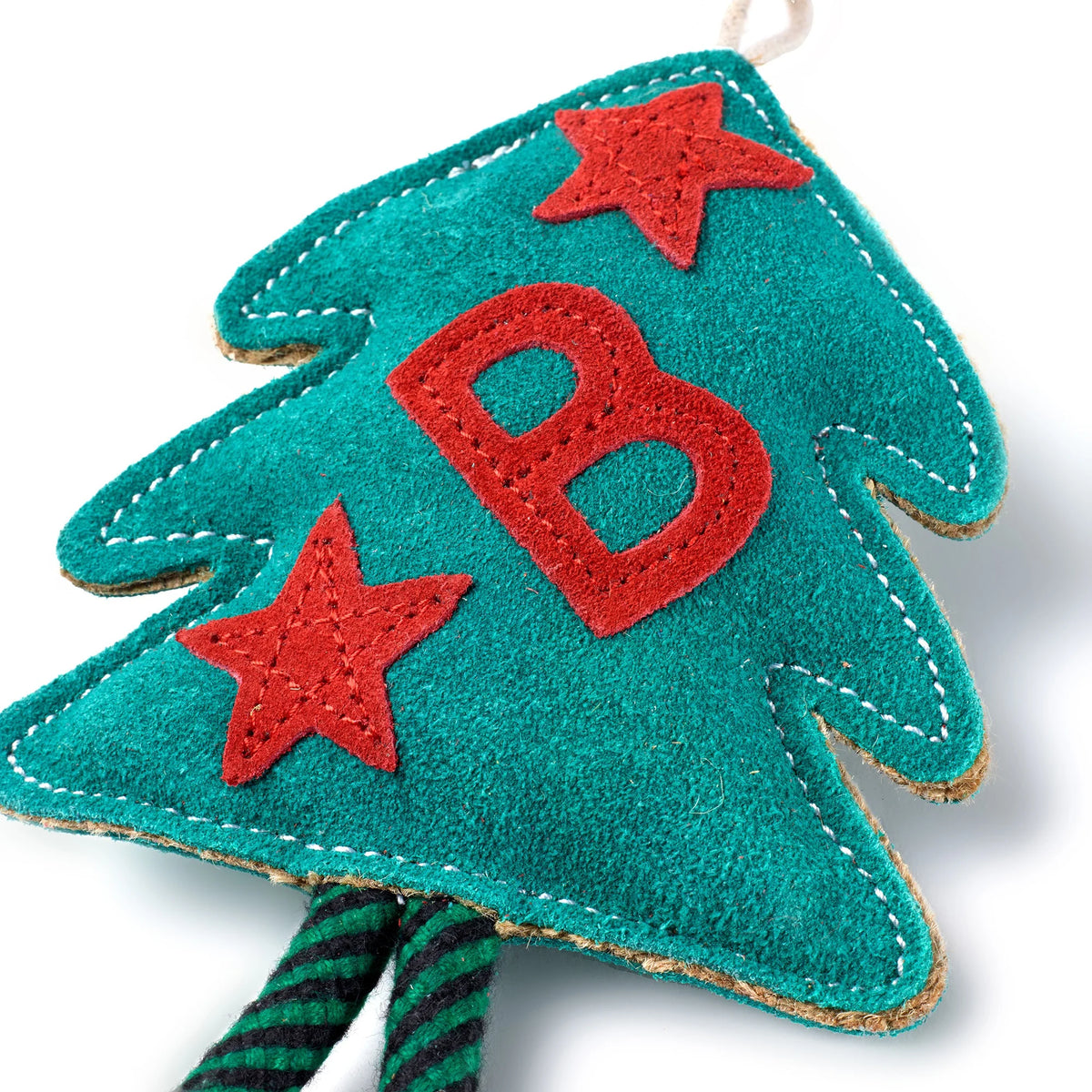 Bruce the Spruce dog toy