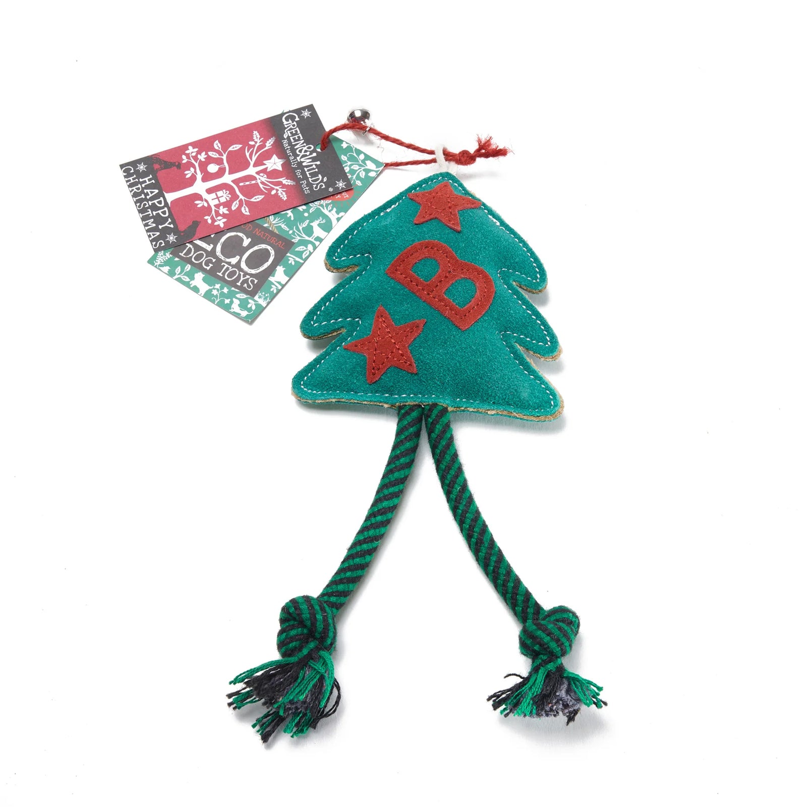 Bruce the Spruce dog toy