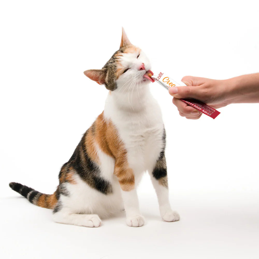 Catit creamy lickable cat treats