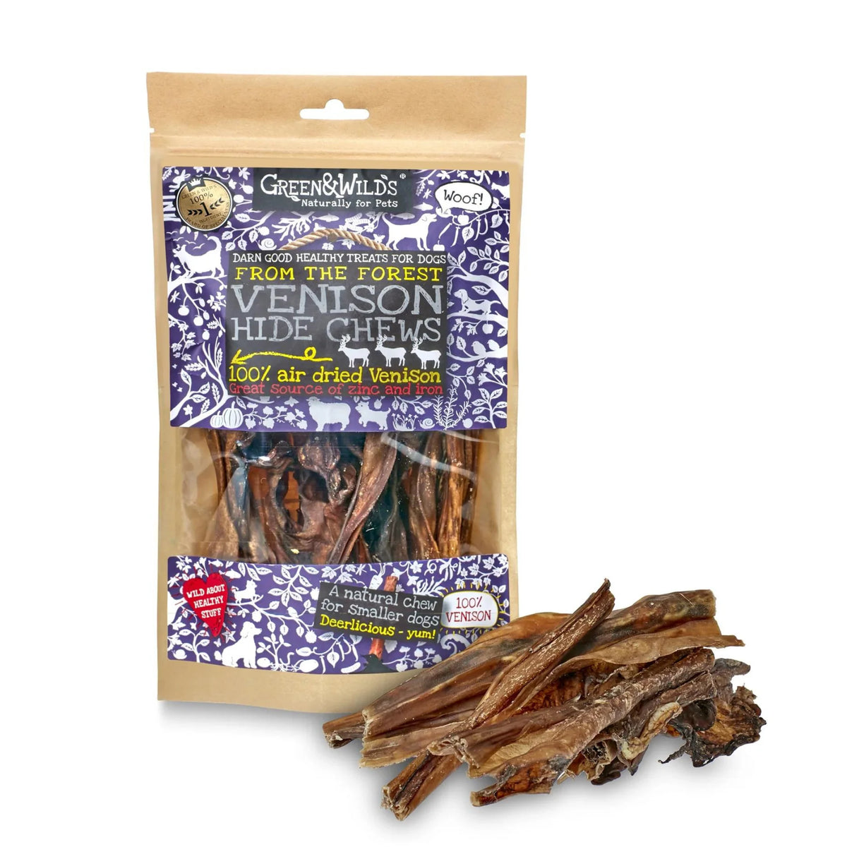 Vension HIde Chews - low fat dog chew