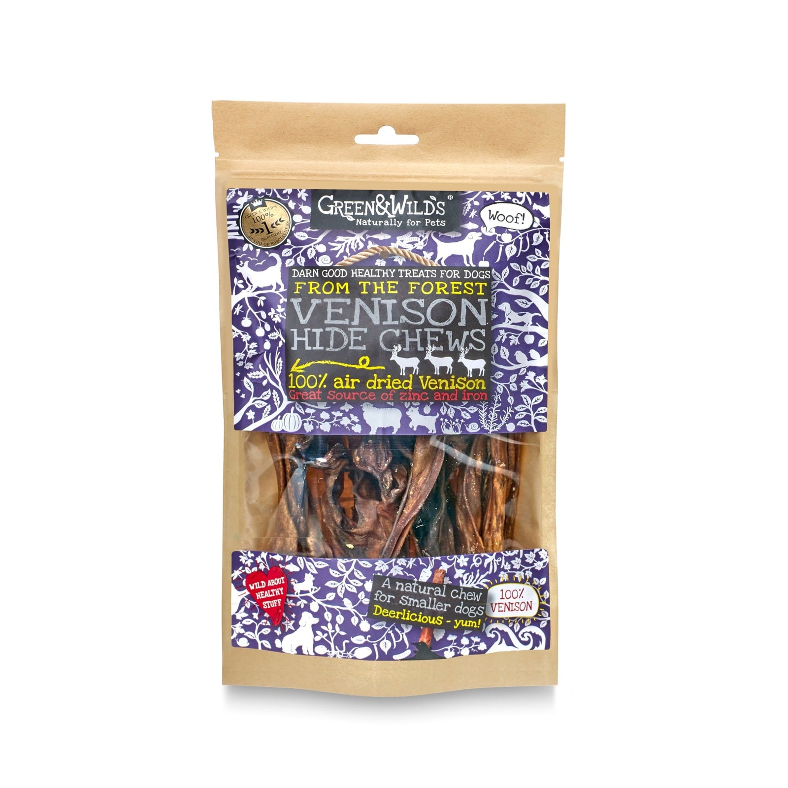 Vension Hide Chews - low fat dog chew