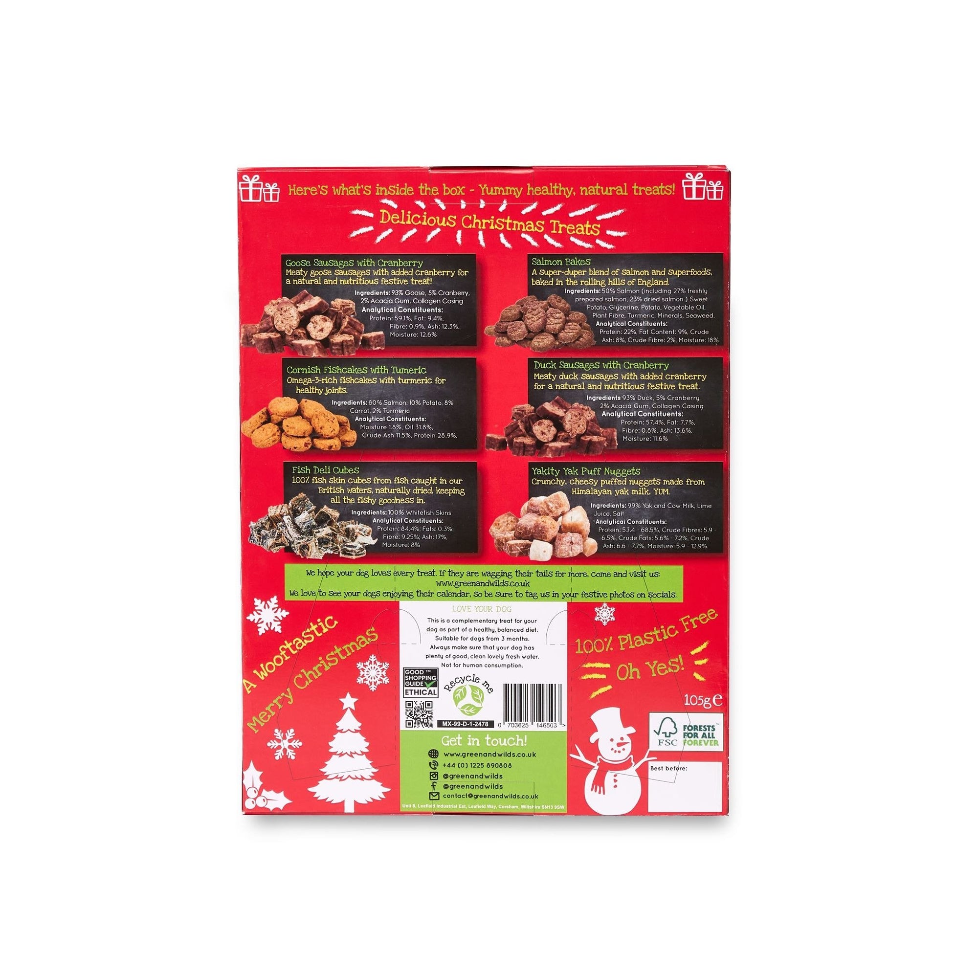 Green & Wilds Advent Calendar for Dogs