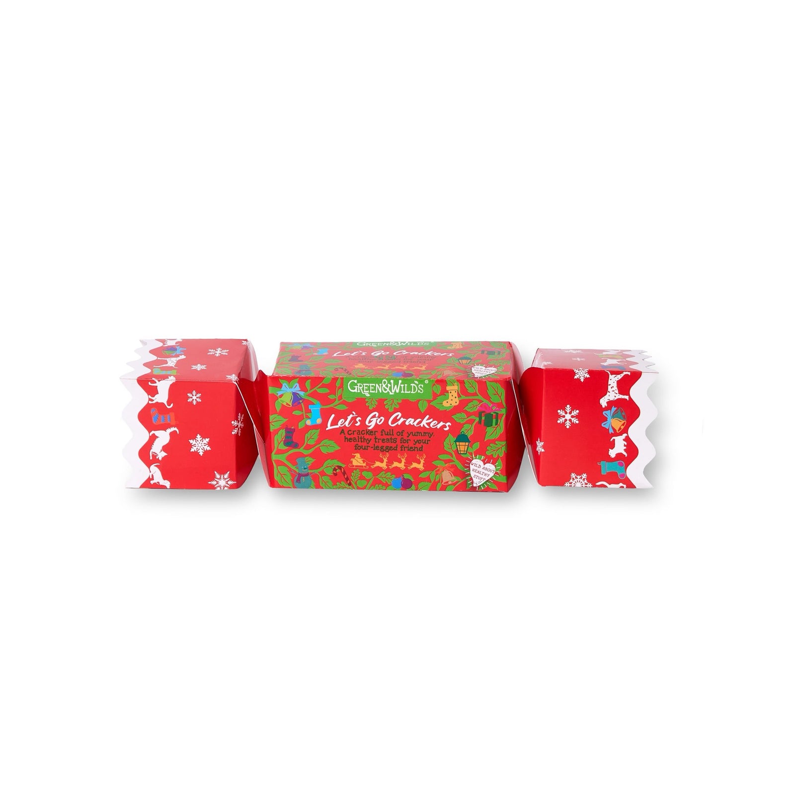 Green & Wild's festive Christmas Cracker for dogs