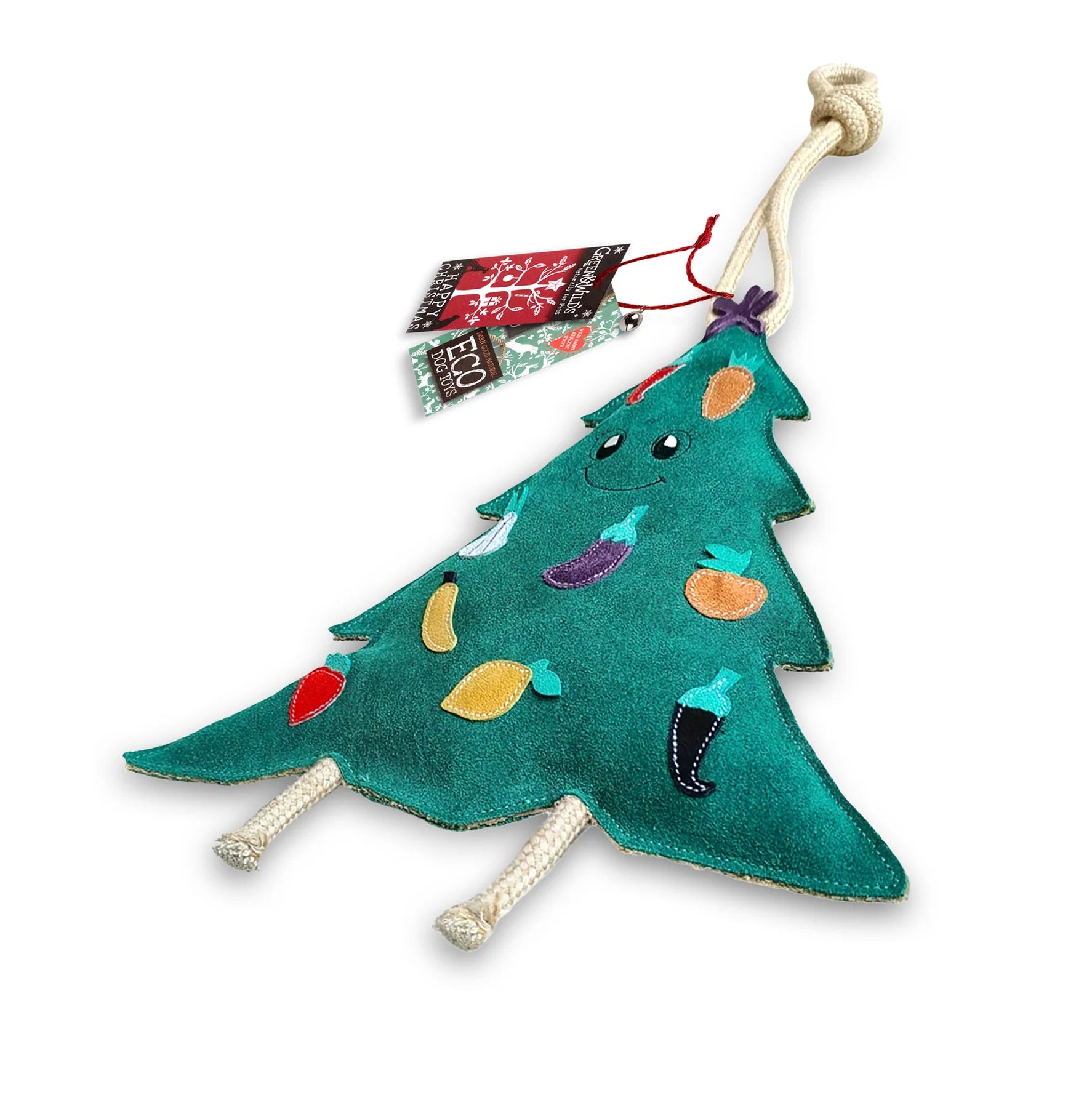 Extra large festive Christmas dog toy