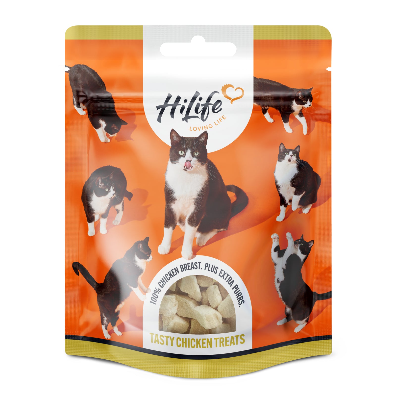 HiLife 100% chicken cat treats