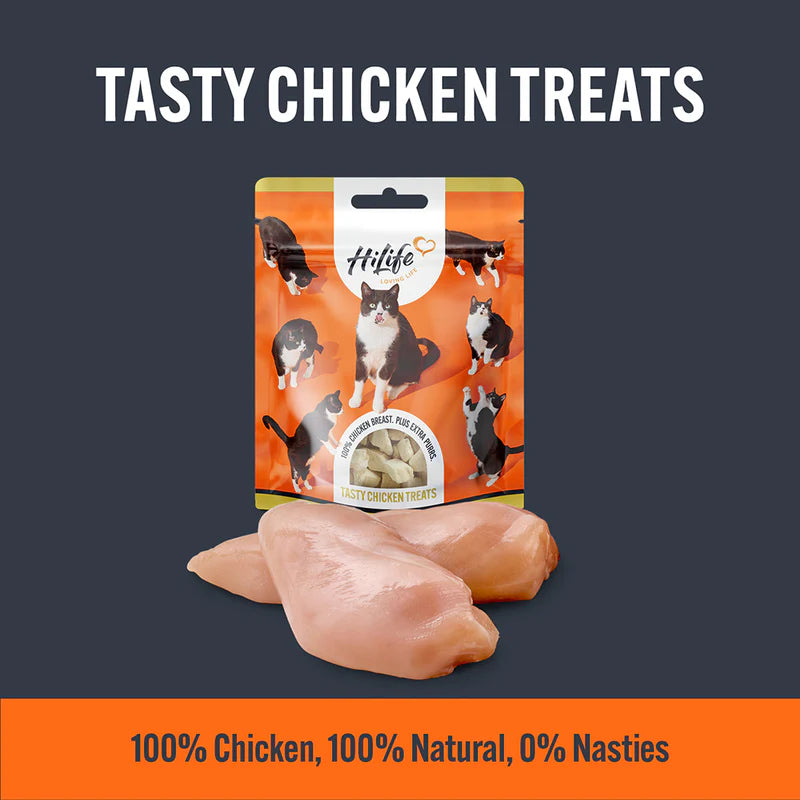 HiLife 100% chicken cat treats