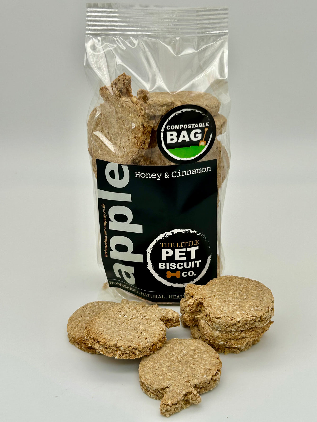 Apple & Cinnamon healthy natural dog biscuits