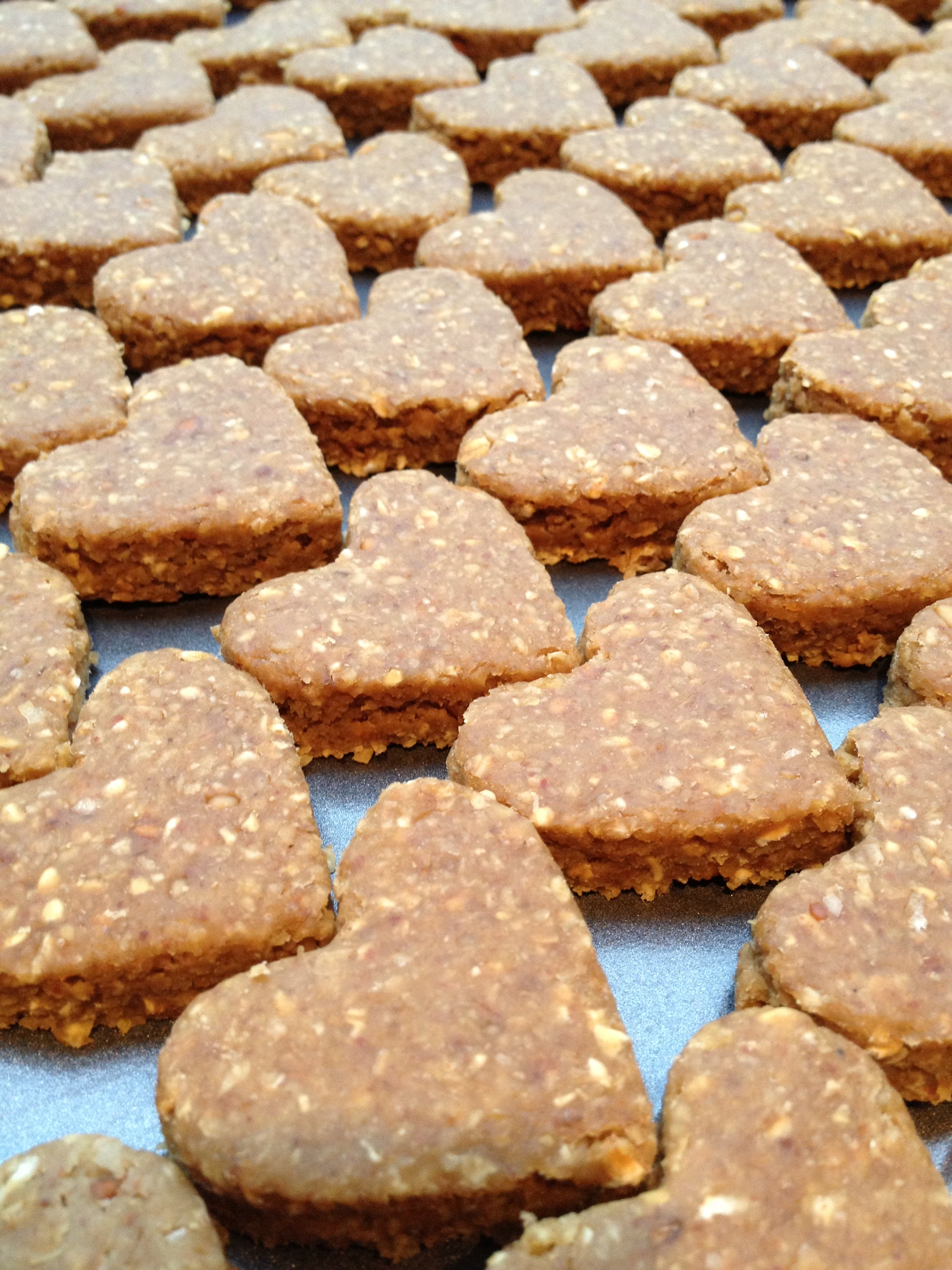 The Little Pet Biscuit Company handmade peanut butter and banana dog biscuits. Natural dog treats. Dog biscuits