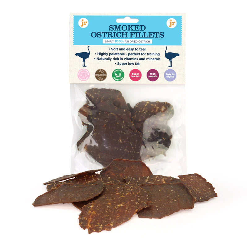 Smoked Ostrich Fillets dog treat