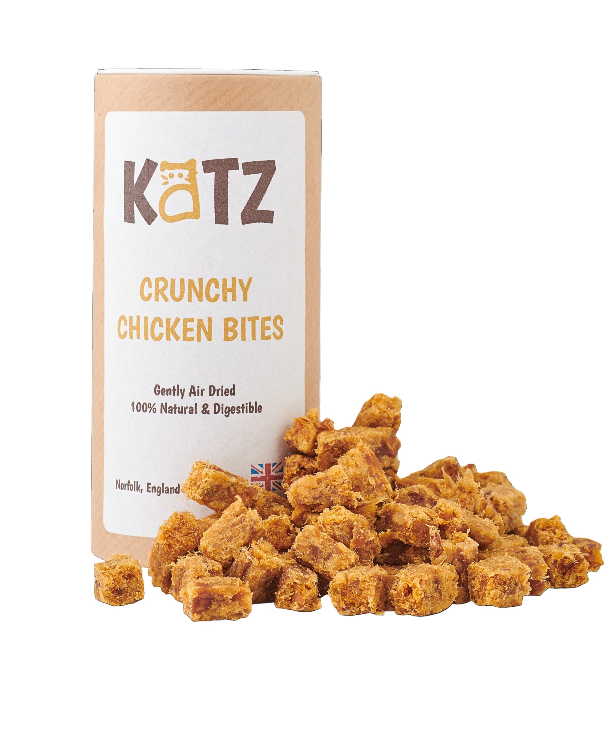 Katz crunchy chicken bites cat treats