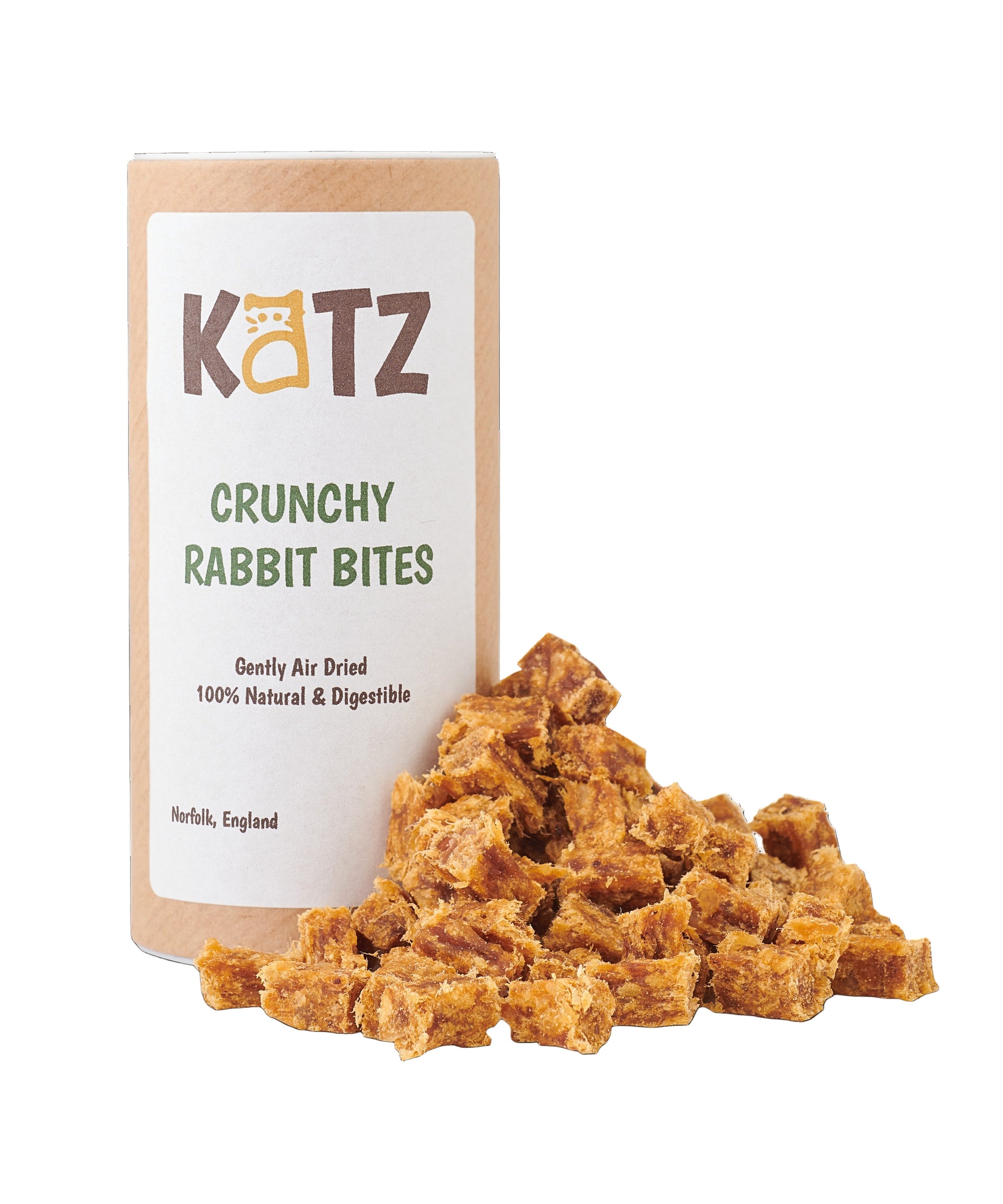 Katz crunch rabbit bites - premium cat treats
