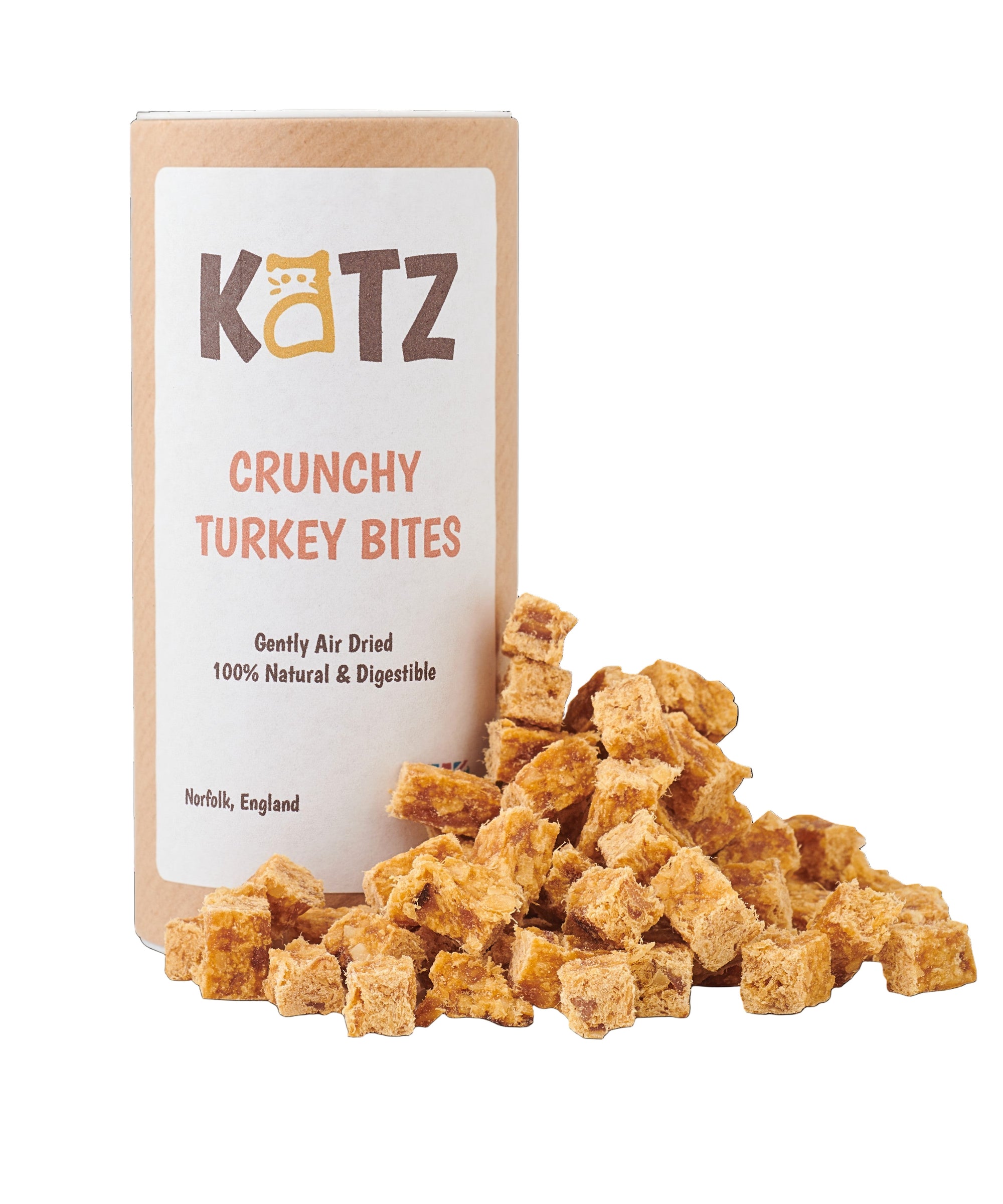 Katz crunchy turkey bites premium cat treats
