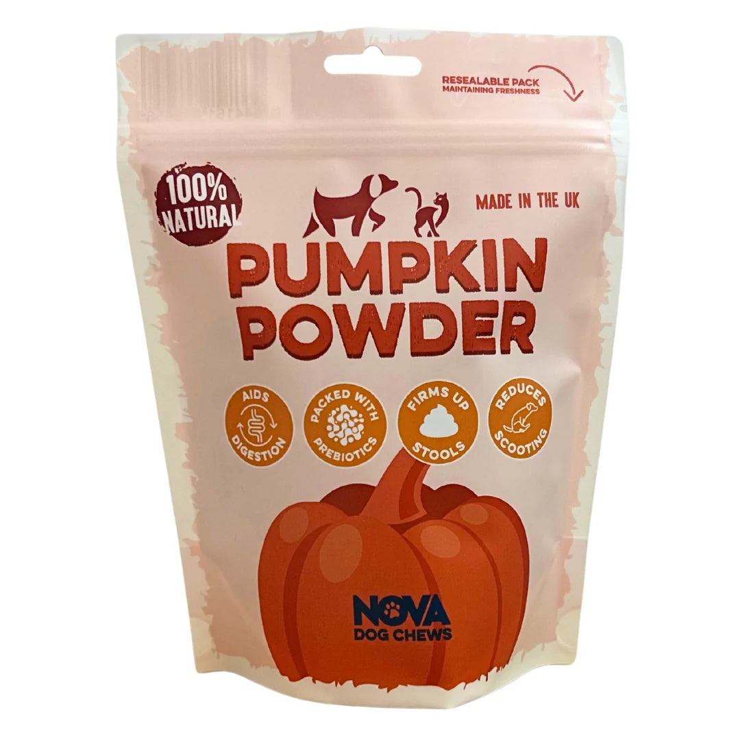 Pumpkin powder for dogs and cats