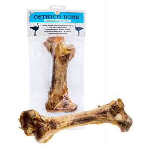Ostrich bone - low fat dog chew