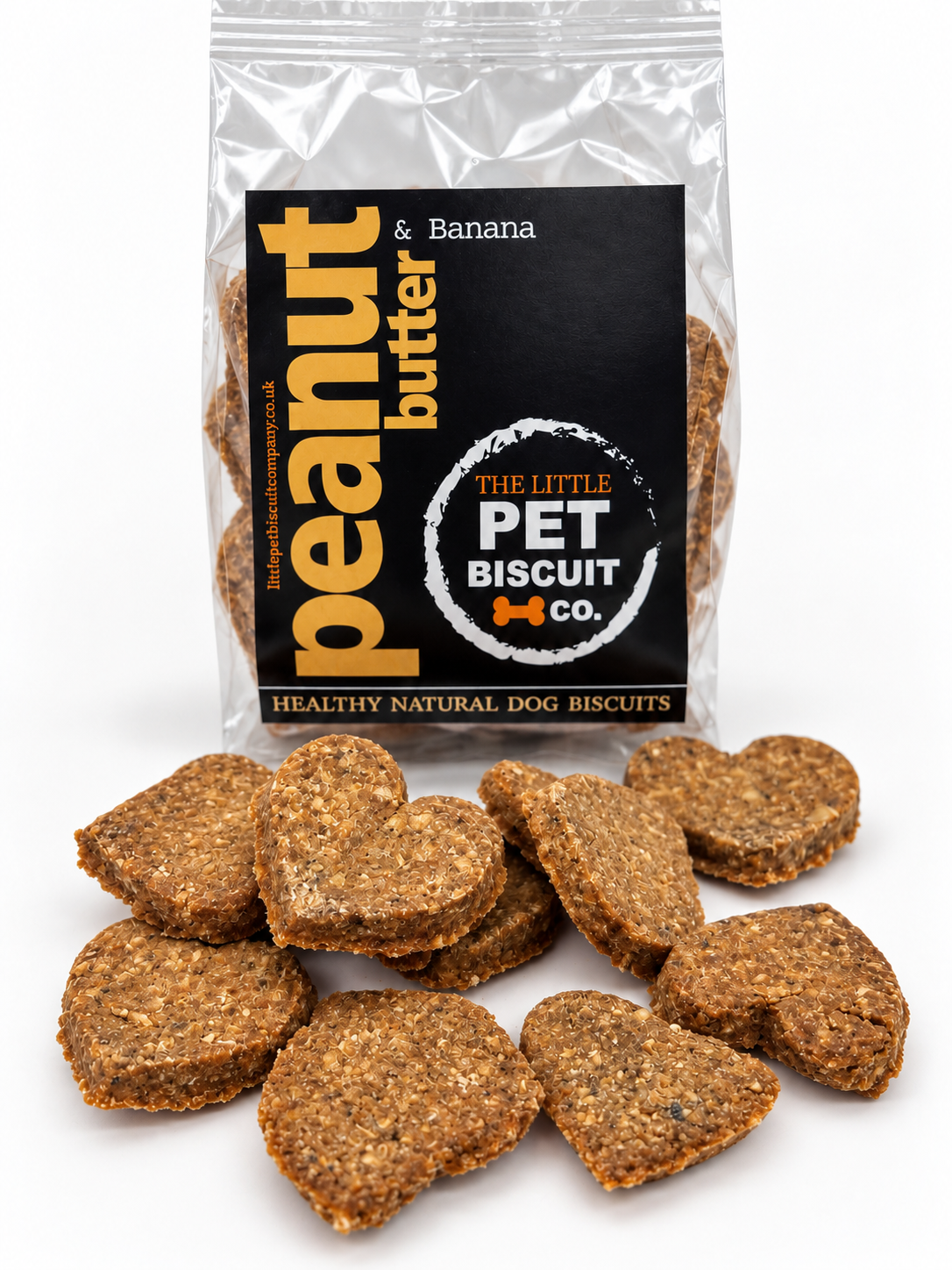 Peanut Butter &amp; Banana Dog Biscuits