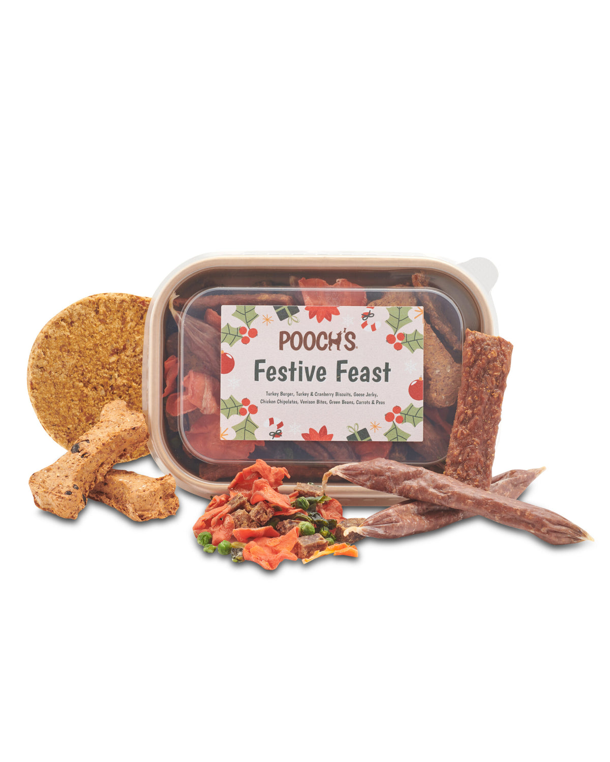 Festive Feast - your dog&#39;s Christmas lunch in a box