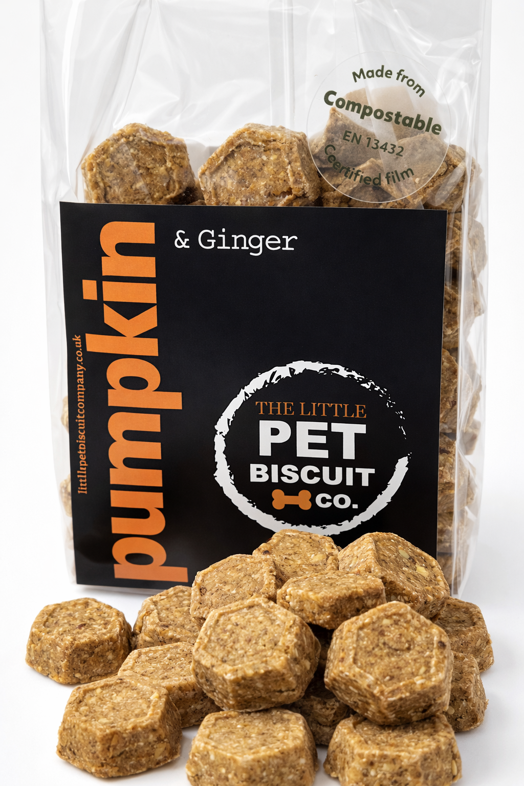 Pumpkin &amp; Ginger dog biscuits
