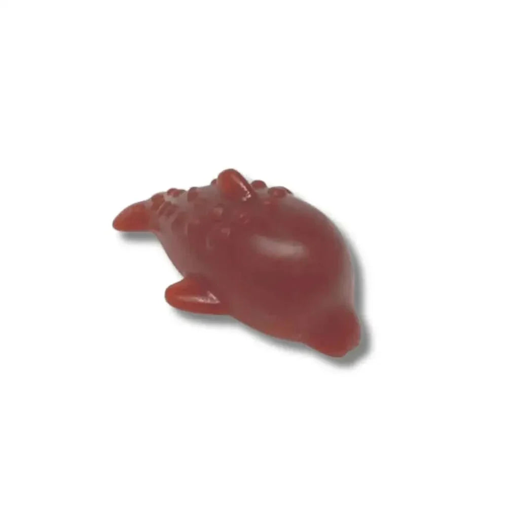 Strawberry & Banana Dolphin dog chew