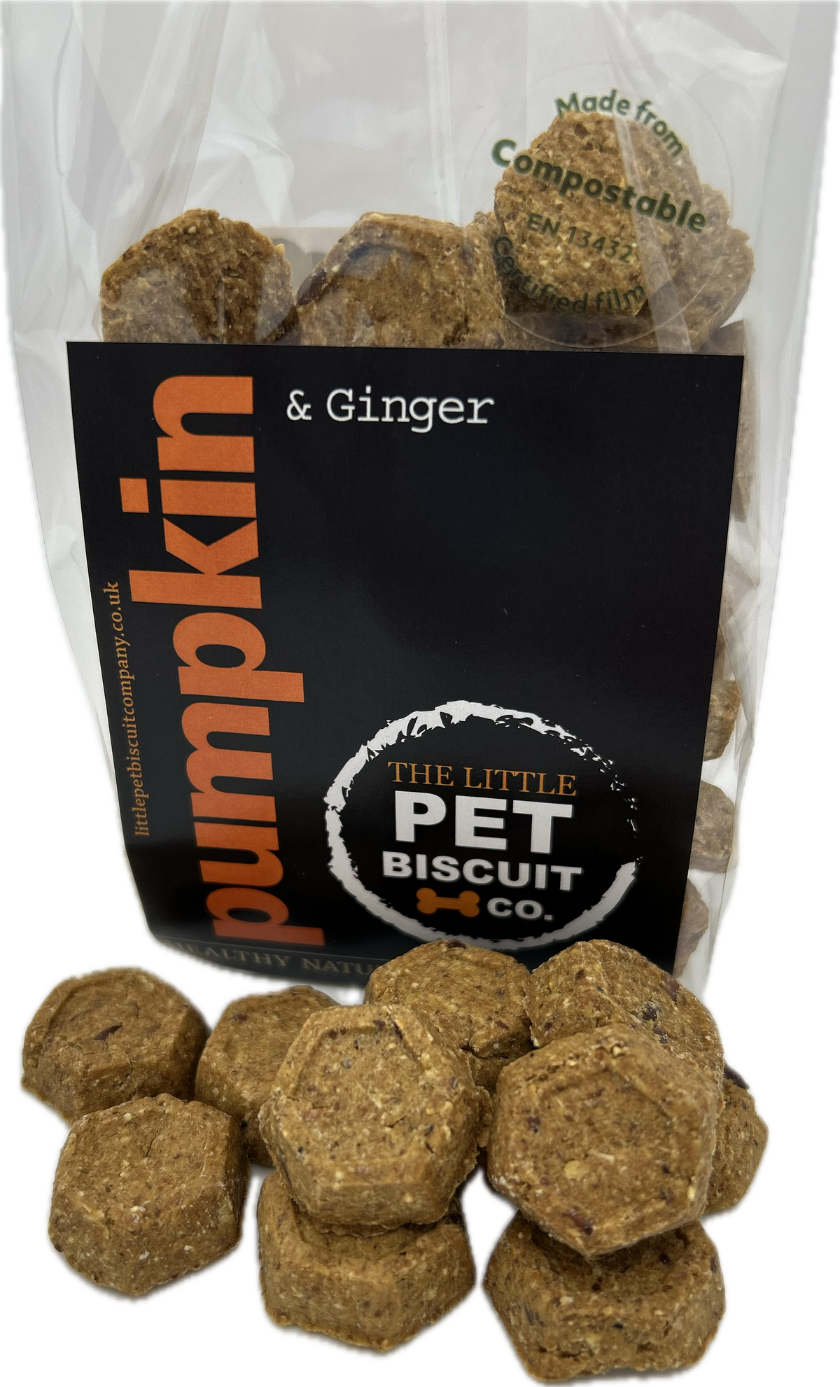 Pumpkin &amp; Ginger Dog Biscuits