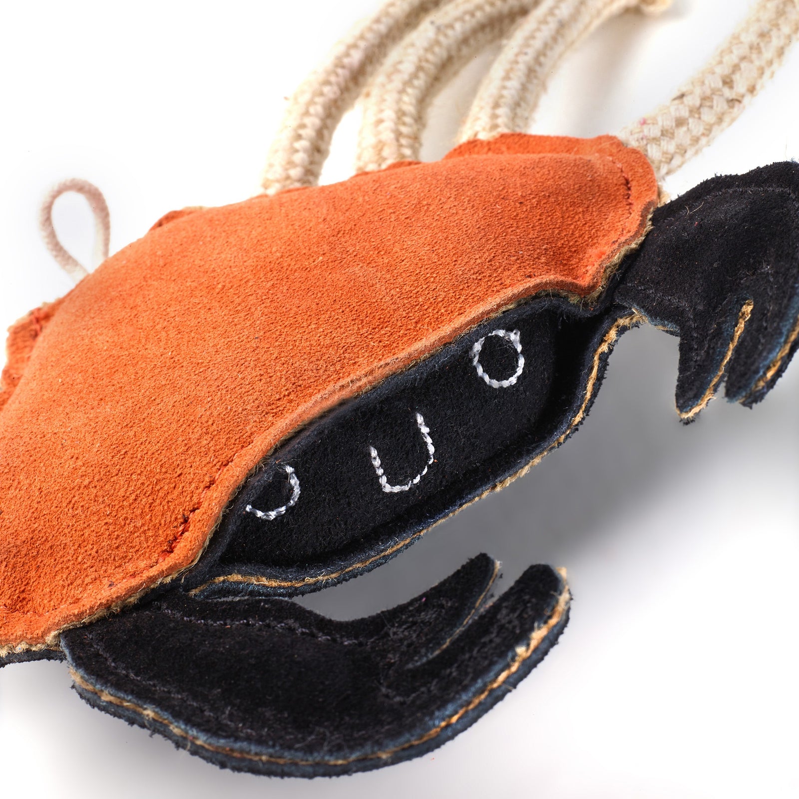 Carlos the crab eco dog toy
