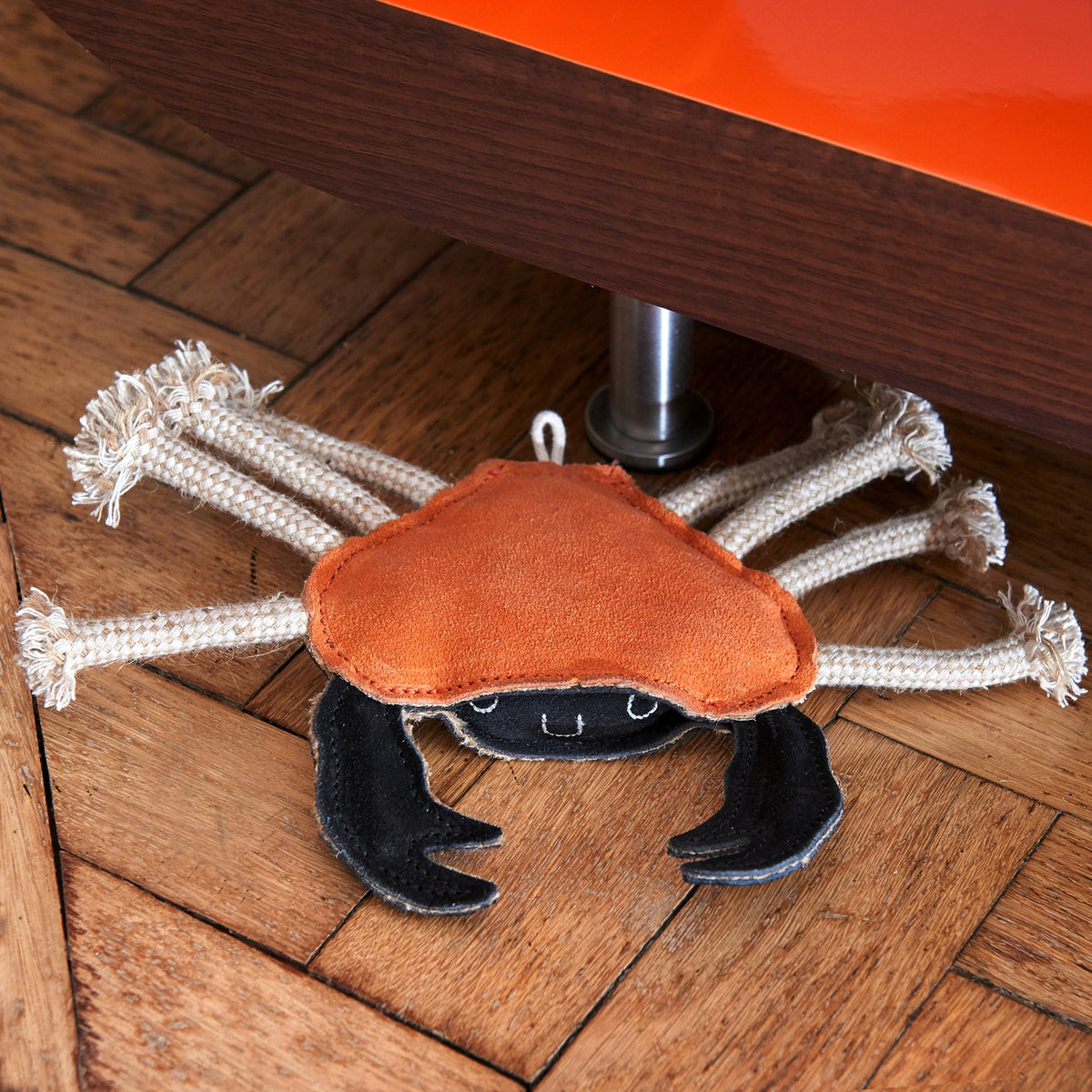Carlos the crab eco dog toy