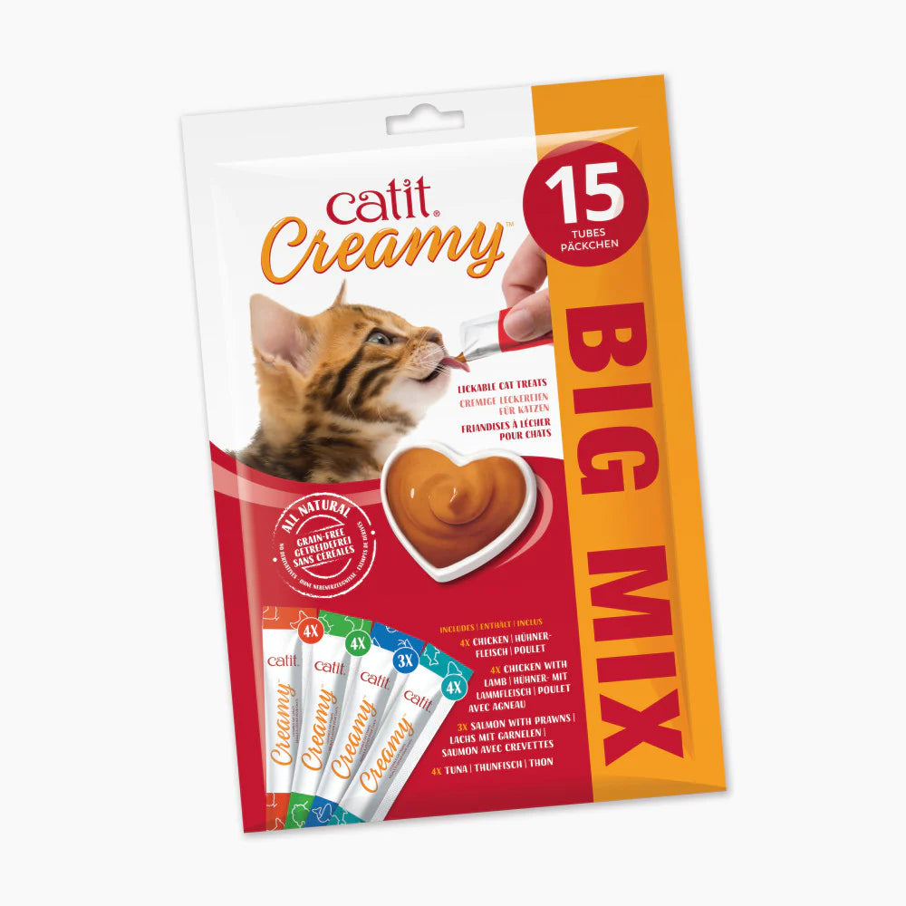 Catit creamy lickable cat treats