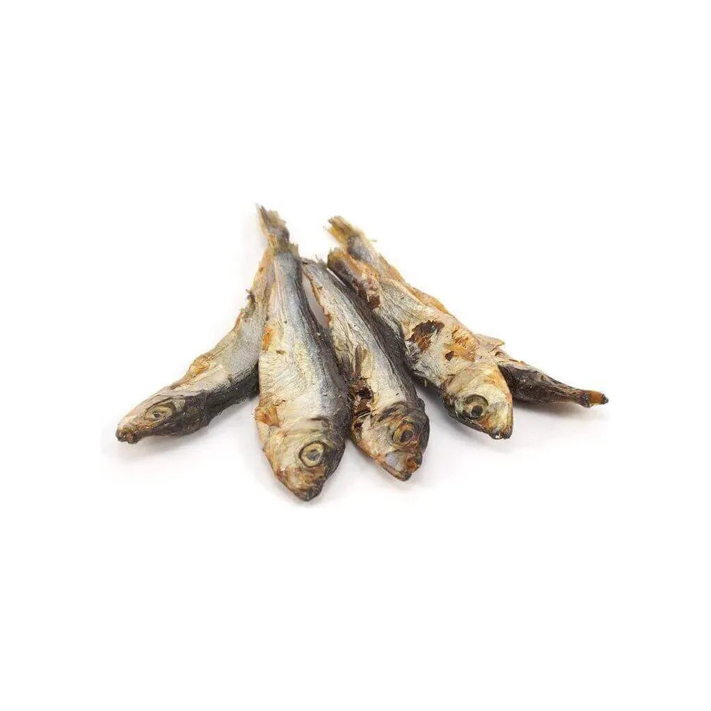 Whole dried Sprats - 100% fish dog treats