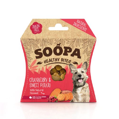 Cranberry & Sweet Potato low fat dog treats