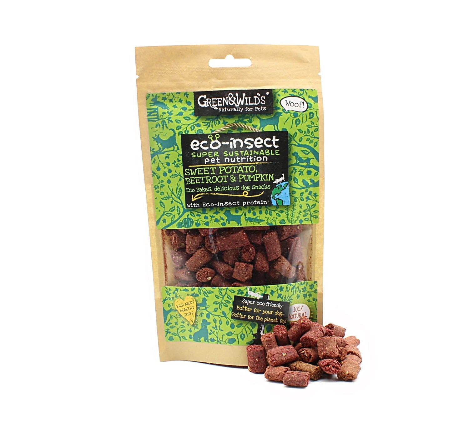 Eco insect bakes - sustainable dog treats