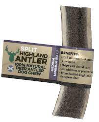 Highland Nova Antler dog chew