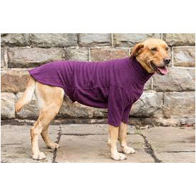 HOTTERdog fleece dog jumper in grape