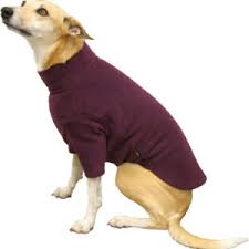 HOTTERdog fleece dog jumper in grape