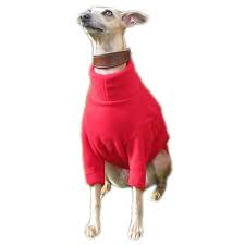 HOTTERdog fleece dog jumper in red