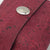 Cork poo bag pouch - burgundy