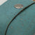 Cork poo bag pouch - petrol blue