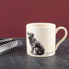Border Terrier ceramic dog mug