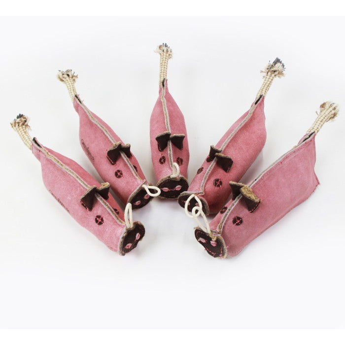 Peggy the Pig eco dog toy