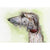 Dog themed greeting card