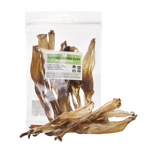 Rabbit ears - 100% natural dog chews from JR Pet Products