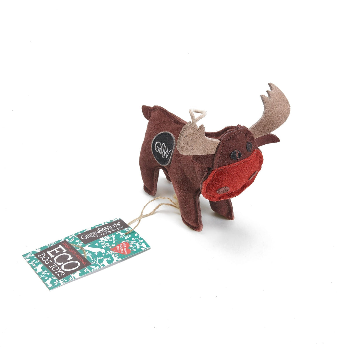 Rudy the Reindeer - eco dog toy