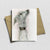 Dog themed greeting card