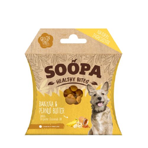 Banana & Peanut Butter bites - low fat dog treats